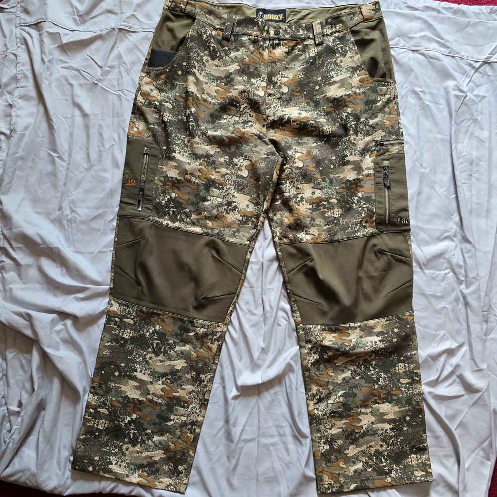 Rocky Venator Camo 2-Layer Hunting Jacket & Pants Set Men's XXL 2XL - Picture 3 of 13